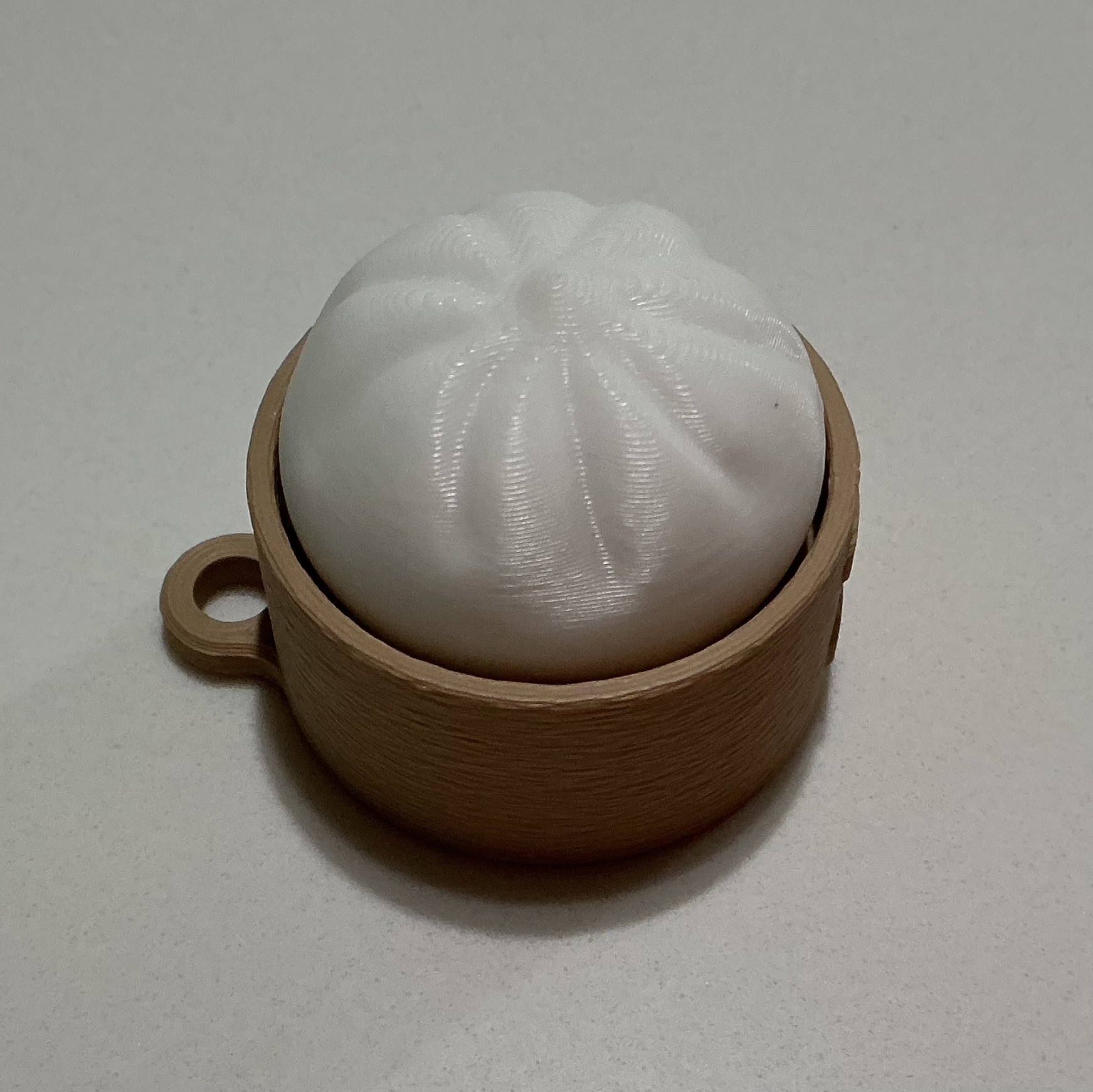 Dumpling Clicker Keychain